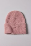 Nike Peak Cozy Beanie In Particle Pink, Women's At Urban Outfitters In Pink