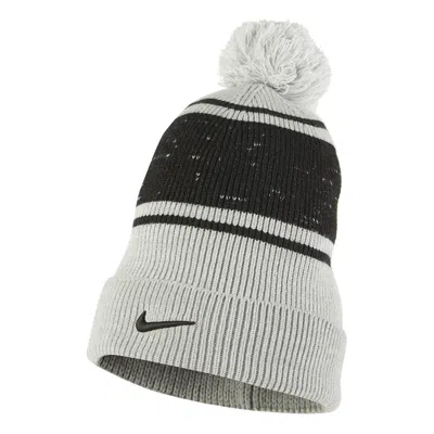 Nike Peak Cuffed Beanie 'grey' In Gray