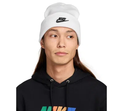 Nike Peak Futura Beanie In White