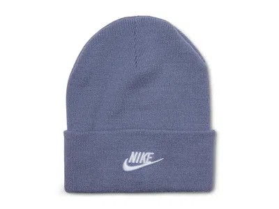 Nike Peak Futura Beanie Caps World Indigo/white: One Size In Blue