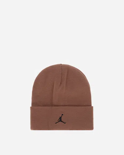 Nike Peak Satin Lined Beanie Archaeo Brown In Multicolor