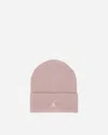 Nike Peak Satin Lined Beanie In Pink