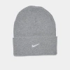 Nike Peak Swoosh Beanie Hat In Gray