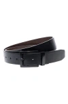 Nike Pebble Grain Faux Leather Belt In Multi