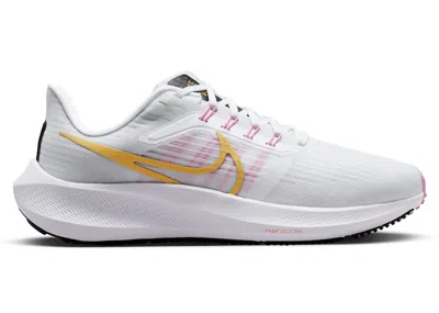 Pre-owned Nike Pegasus 39 Pink (women's) Sneakers In White/pure Platinum/wheat Gold In Multi
