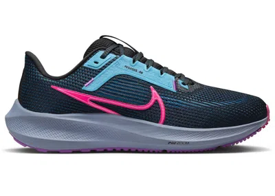 Pre-owned Nike Pegasus 40 Se Hyper Pink (women's) Sneakers In Black/green Abyss/baltic Blue