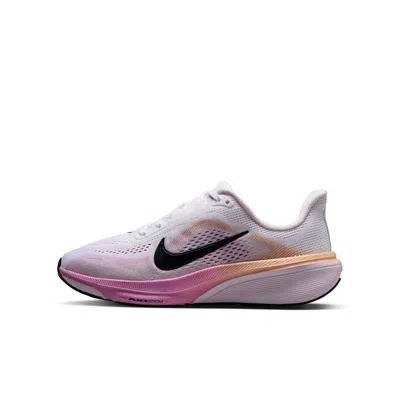 Nike Pegasus 42 Big Kids' Road Running Shoes In Animal Print
