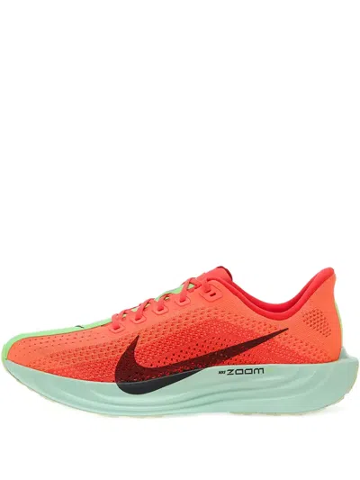 Nike Pegasus Flyknit Zoom Sneakers In Red
