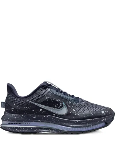 Nike Pegasus Premium Lace-up Fastening Sneakers In Black