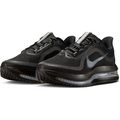 Nike Woman Sneakers Black Size 6.5 Textile Fibers