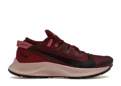 Pre-owned Nike Pegasus Trail 2 (women's) Sneakers In Dark Beetroot/desert Berry/platinum Tint