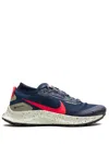 Nike Pegasus Trail 3 Gore-tex "obsidian/matte Olive/citron Tint/siren Red" Sneakers In Blue