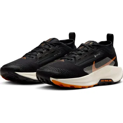 Nike Women's Pegasus Trail 5 Gore-tex Waterproof Trail Running Shoes In Off Noir/ivory/black