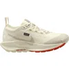 Nike Pegasus Trail 5 Gore-tex® Waterproof Running Shoe In Sail/orewood/red