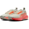 Nike Women's Pegasus Trail 5 Gore-tex Waterproof Trail Running Shoes In Silver/mango/coral