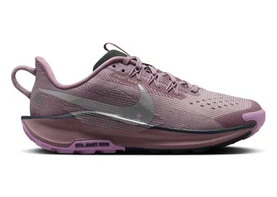Pre-owned Nike Pegasus Trail 5 Metallic Silver Sneakers In Plum Dust/platinum Violet/beyond Pink