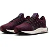 Nike Pegasus Turbo Next Nature Flyknit Running Shoe In Burgundy/grey/purple