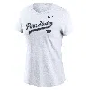 Nike Penn State Athletic Prep Arch Local Script  Women's College T-shirt