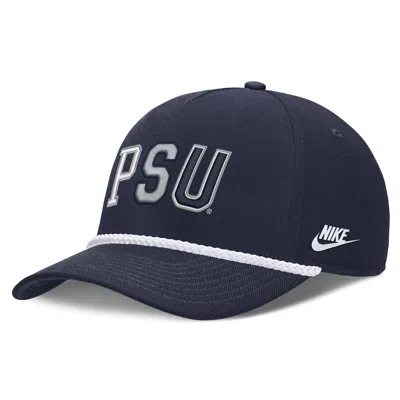 Nike Penn State Legacy Basketball Rope Rise  Unisex College Adjustable Hat In Blue
