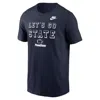 Nike Penn State Legacy Nickname  Men's College T-shirt In Blue