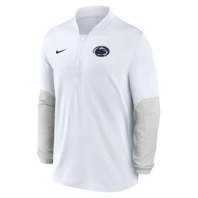 Nike Penn State  Men's Dri-fit College 1/2-zip Top In White