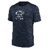 Nike Navy Penn State Nittany Lions Campus Center Block Velocity Performance T-shirt In Blue