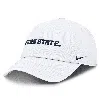 Nike Penn State Nittany Lions Core Club Mascot Wordmark  Men's College Adjustable Hat In White