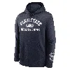 Nike Penn State Nittany Lions Legacy Club Foundational  Men's College Pullover Hoodie In Blue