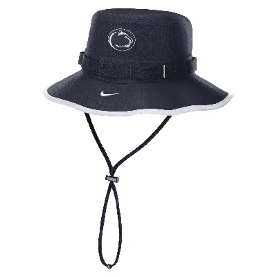 Nike Penn State Nittany Lions On-field Apex Boonie  Unisex Dri-fit College Bucket Hat In Blue