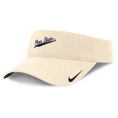 NIKE PENN STATE NITTANY LIONS PRIMETIME ACE  MEN'S DRI-FIT COLLEGE ADJUSTABLE VISOR,1015802596