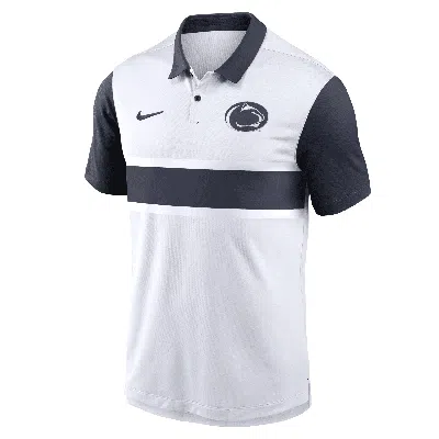 Nike Penn State Nittany Lions Primetime Campus Vapor  Men's Dri-fit College Polo In White