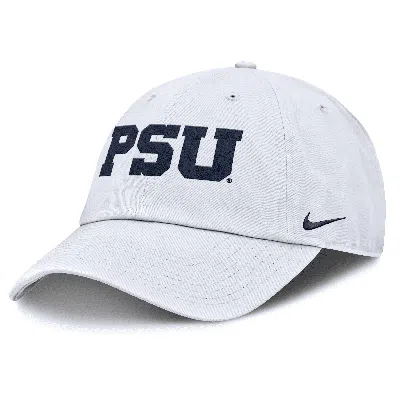 Nike Penn State Nittany Lions Primetime Club  Men's College Adjustable Hat In White