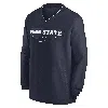 Nike Penn State Nittany Lions Sideline  Men's College Long-sleeve Windshirt In Blue