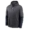 Nike Penn State Nittany Lions Sideline Team Issue Club  Men's College Pullover Hoodie In Grey