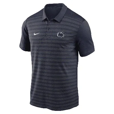 Nike Penn State Nittany Lions Sideline Victory  Men's Dri-fit College Polo In Blue