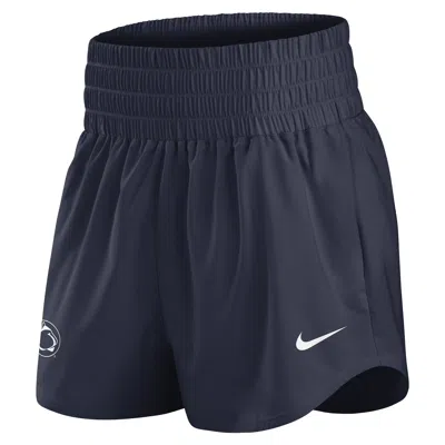 Nike Penn State Primary Logo One  Women's Dri-fit College Shorts In Blue