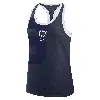Nike Penn State Primetime Shadow  Women's College Racerback Tank Top In Blue