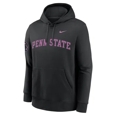 NIKE PENN STATE SIDELINE CLUB  MEN'S COLLEGE PULLOVER HOODIE,1015911299