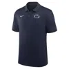 Nike Penn State Sideline Victory Stripe  Men's Dri-fit College Polo