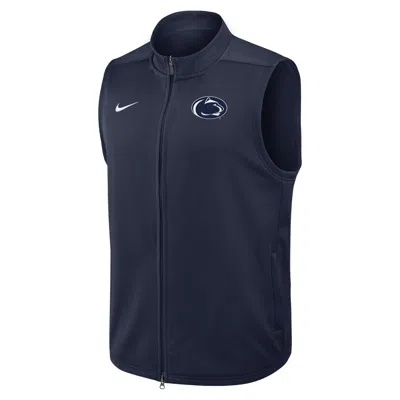 Nike Penn State Victory  Men's Therma-fit College Full-zip Vest In Blue