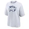 Nike Penn State  Women's College Boxy T-shirt In White