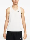 Nike Perforated Performance Tank Top In White