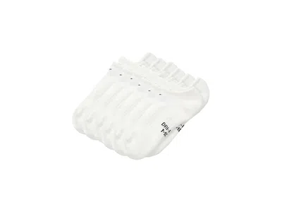 Nike Performance Cushioned No Show Training Socks 6-pair Pack (little Kid/big Kid) Kids Shoes White/black In Multi