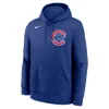 Nike Men's Kyle Tucker Blue Chicago Cubs Player Name Number Pullover Hoodie In Blue