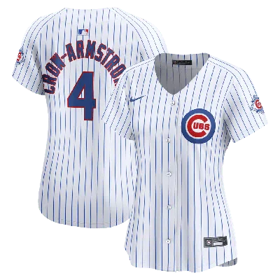 Nike Pete Crow-armstrong White Chicago Cubs 150th Anniversary Limited Jersey In Multi