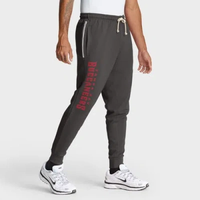 Nike Pewter Tampa Bay Buccaneers Sideline Standard Issue Ground Game Dri-fit Taper Pants In Gray