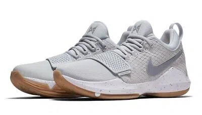Pre-owned Nike Pg 1 'pure Platinum' 878627-008 In Pure Platinum/wolf Grey-university Gold
