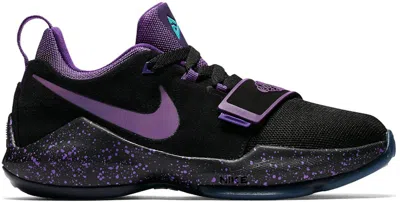 Pre-owned Nike Pg 1 Score In Bunches Sneakers In Black/court Purple/hyper Grape