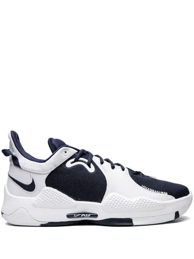 Nike Pg 5 Team Low-top Sneakers In White