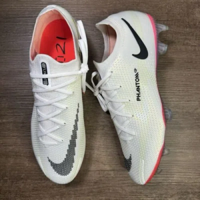 Pre-owned Nike Phantom Gt2 Elite Fg ‘rawdacious' Men's Size 9.5-11 Cz9890-122 In White